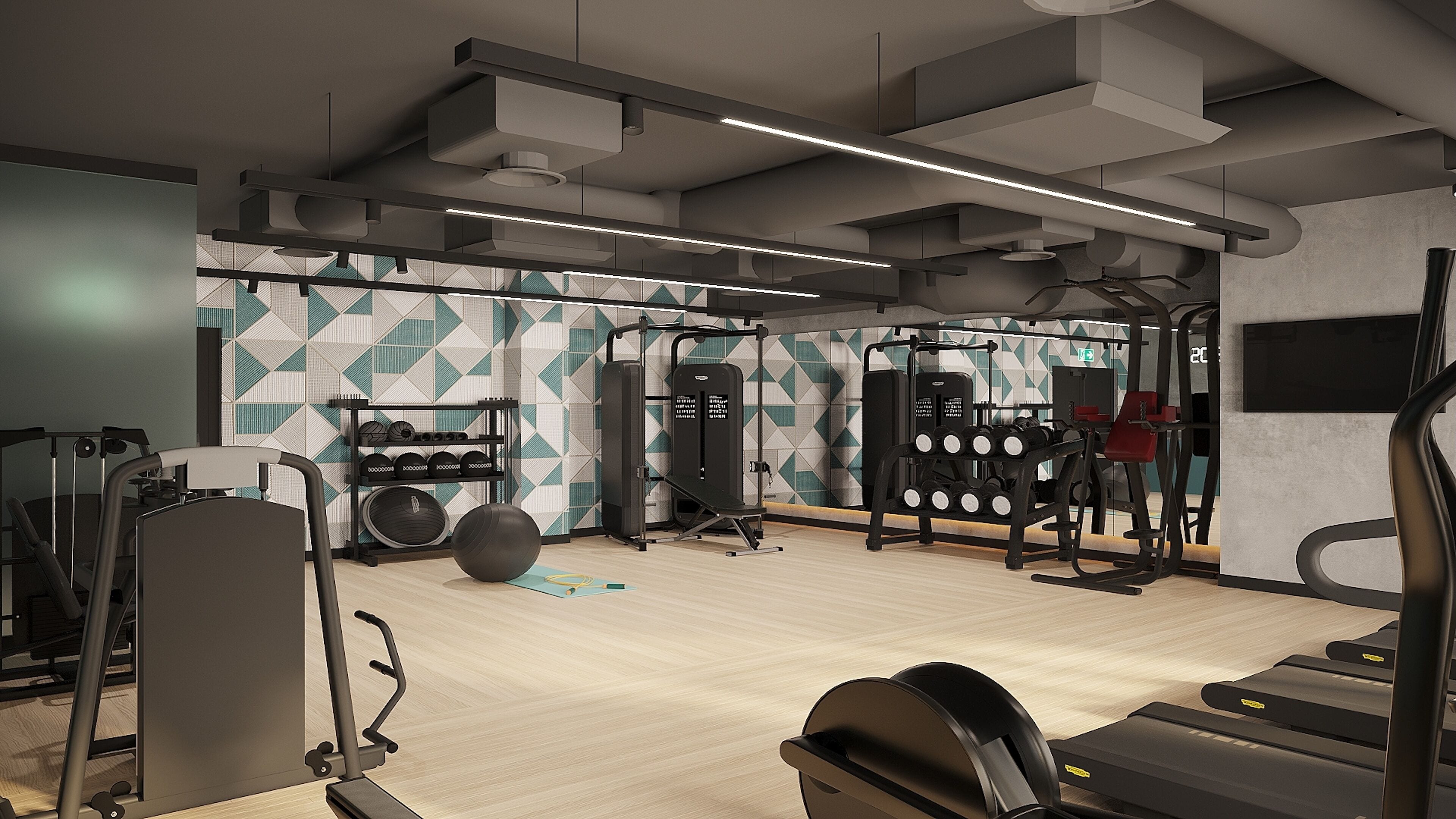 Sala de fitness