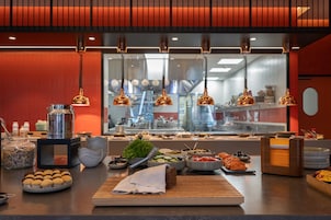 Daily buffet breakfast for a fee