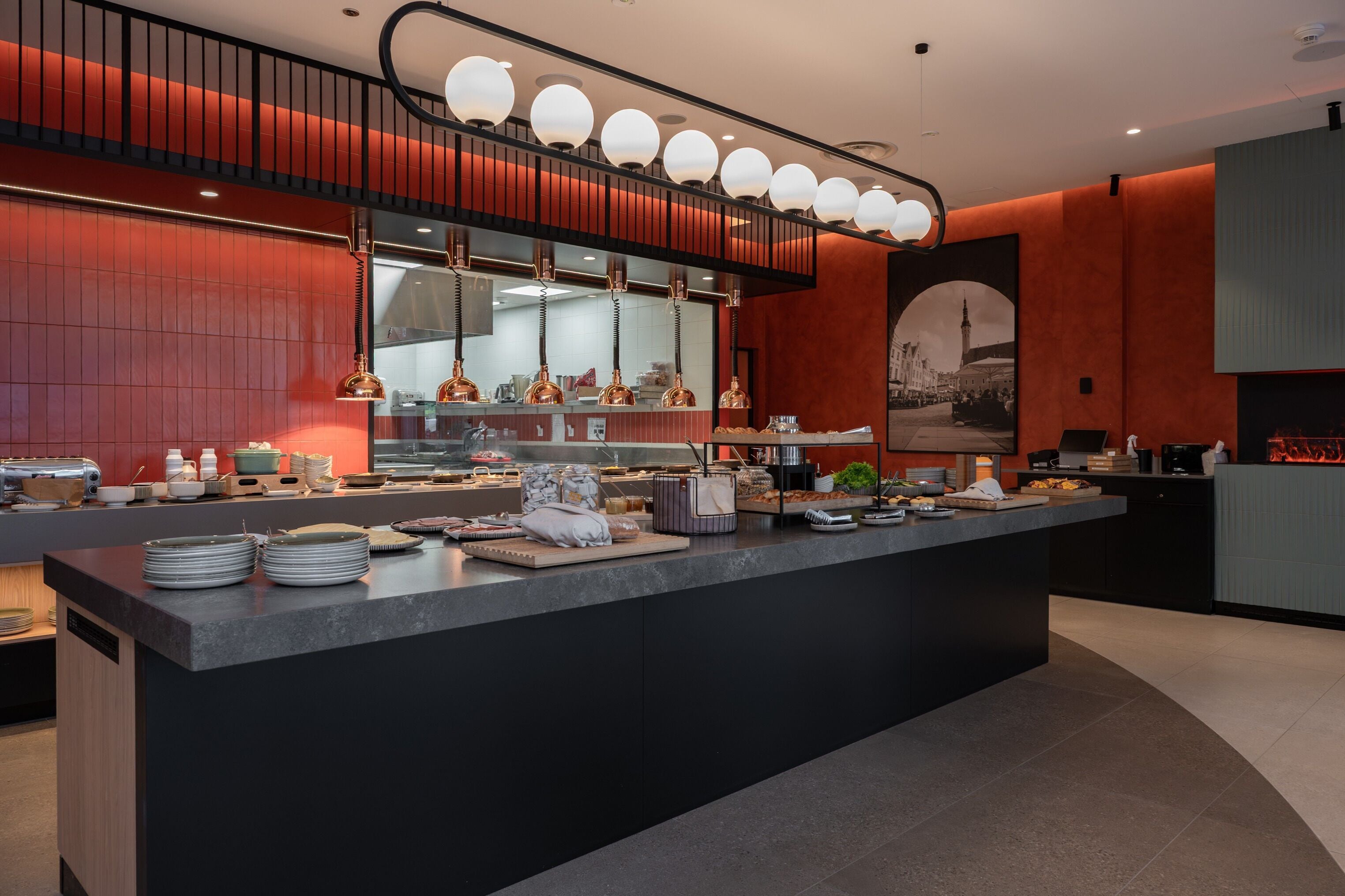 Breakfast buffet