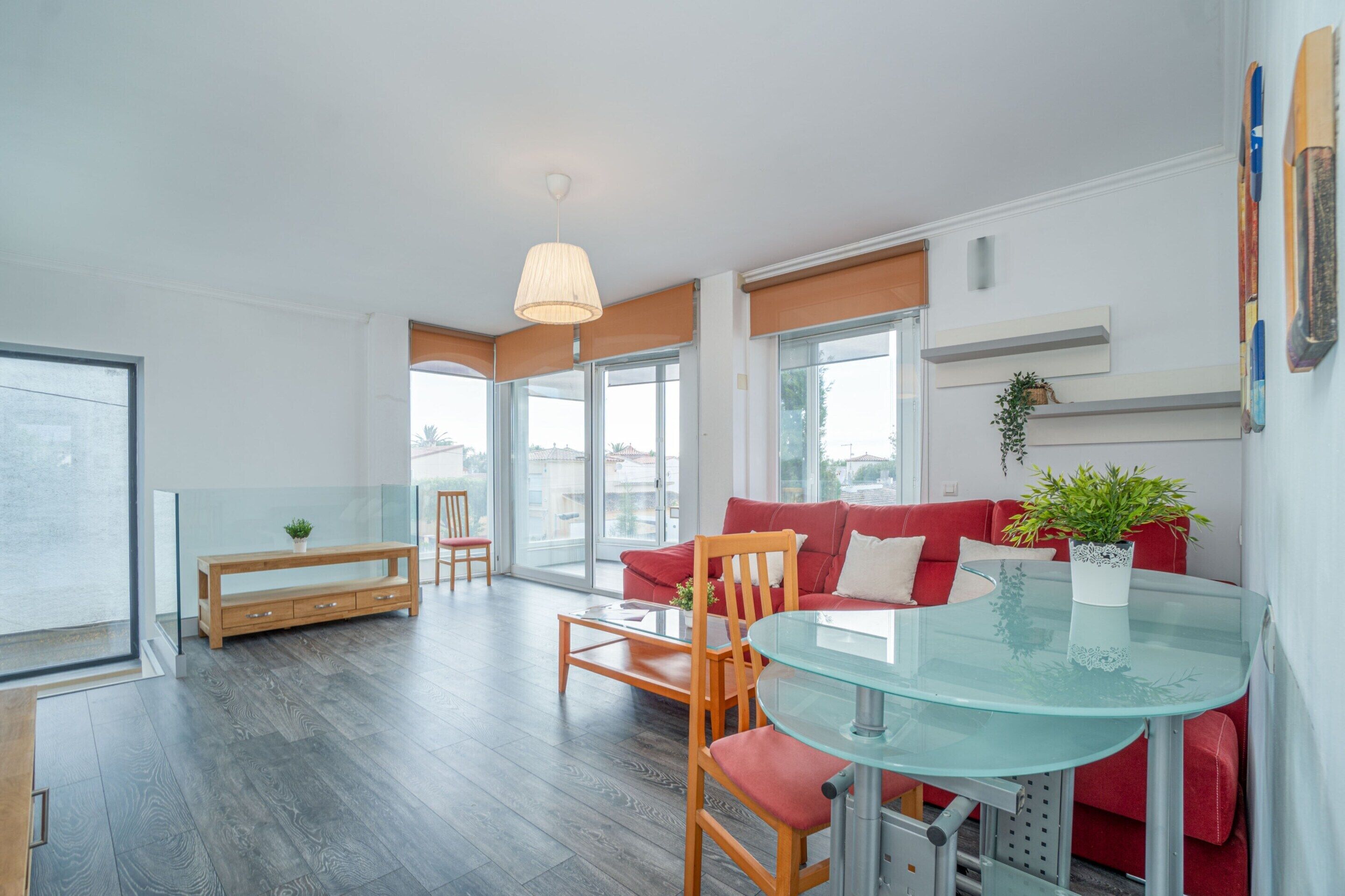 Villa | Living room | Fireplace