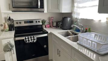 Microwave, oven, stovetop