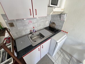 Mikrowelle, Herdplatte, Geschirrspüler