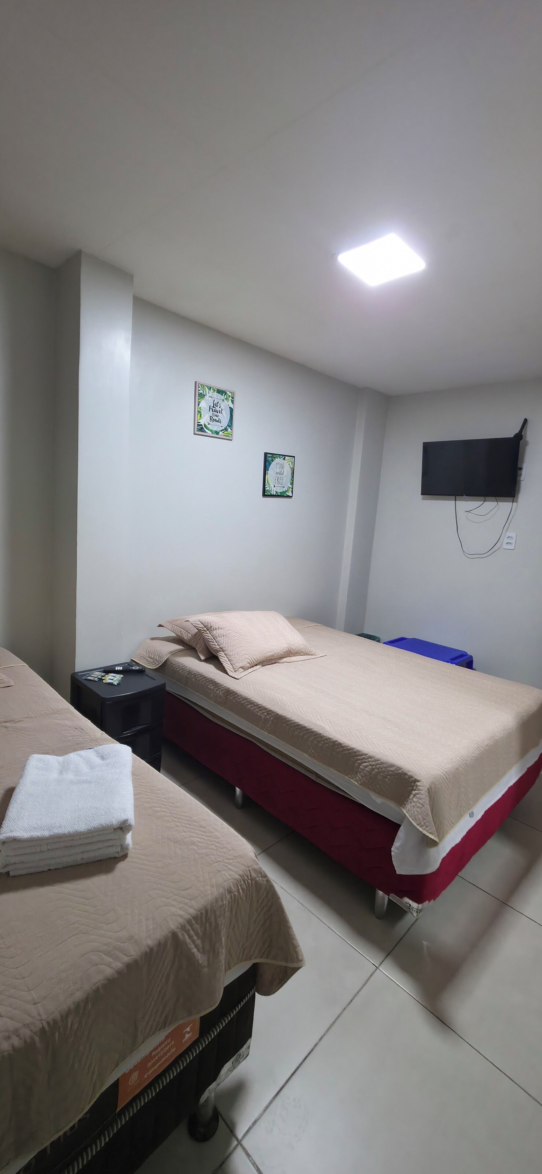 Superior Quadruple Room, City View | Iron/ironing board, free WiFi, bed sheets