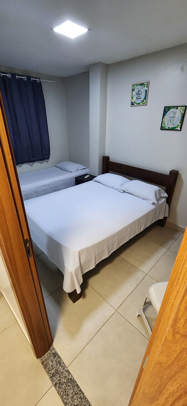 Desk, iron/ironing board, free WiFi, bed sheets