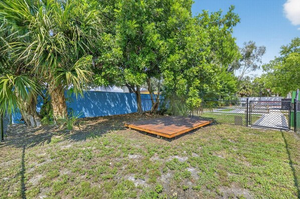 Overnatningsstedets område