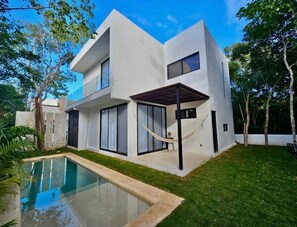 Outdoor pool - Beatiful House 3BR private pool and Gated community (Tulum)