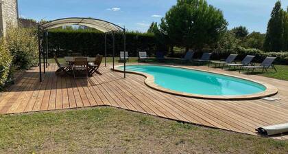 Le Genet With Private Swimming Pool