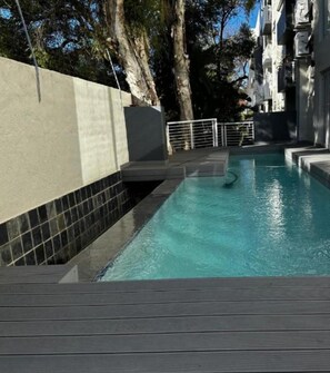 Apartment, 2 Bedrooms, Accessible, Balcony | Pool | Outdoor pool - Luxury Apartment in Sandown (Johannesburg)