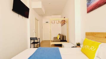 Desk, iron/ironing board, free WiFi