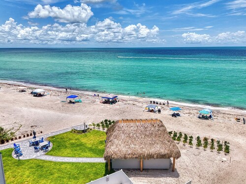 Saltwater Serenity | Beachfront w/ Pool, Walk to Restaurants & Live Music