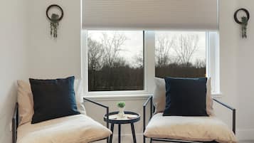 Family Apartment, Multiple Beds, Lake View | Desk, laptop workspace, iron/ironing board, free WiFi