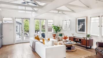 TV connectée, cheminée