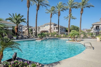 Enjoy a refreshing swim in this inviting community heated pool.