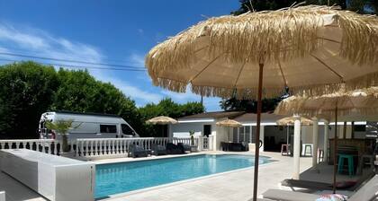 Romantic Poolside Escape in Spay