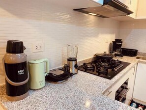 Microwave, oven, stovetop
