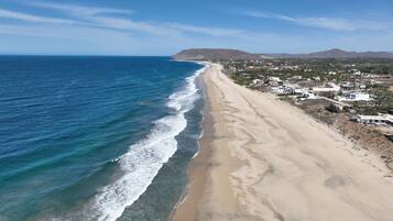 Sun loungers, beach towels