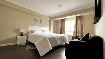4 bedrooms, WiFi, bed sheets, wheelchair access