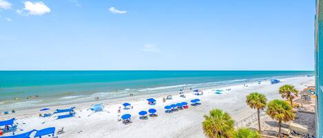 Accommodatie ligt op het strand