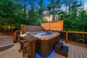 Baignoire à remous extérieure