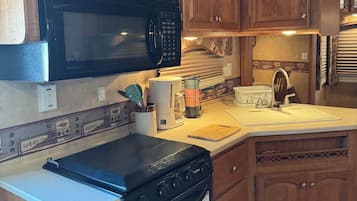 Microwave, oven, stovetop