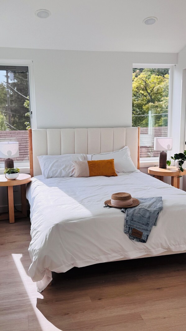 3 habitaciones, cuna de viaje, wifi gratis y ropa de cama 