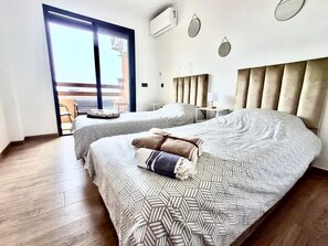 2 chambres, Wi-Fi, literie fournie