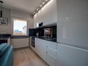 Køleskab, ovn, kogeplade, opvaskemaskine