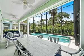 Opvarmet pool