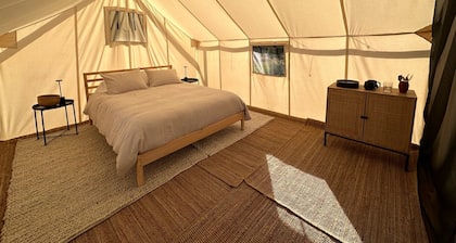 Glamping! Tent 1 at Red Moon Ranch