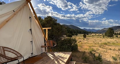 Tent 2 at Red Moon Ranch- Glamping!