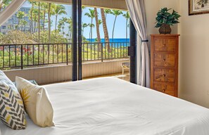 3 bedrooms, iron/ironing board, free WiFi, bed sheets - Maui Resort Rentals: Kaanapali Alii 324 – Remodeled 3BR w/ Gorgeous Ocean and Mountain Views! (Lahaina)