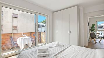 1 Schlafzimmer, kostenloses WLAN, Bettwäsche
