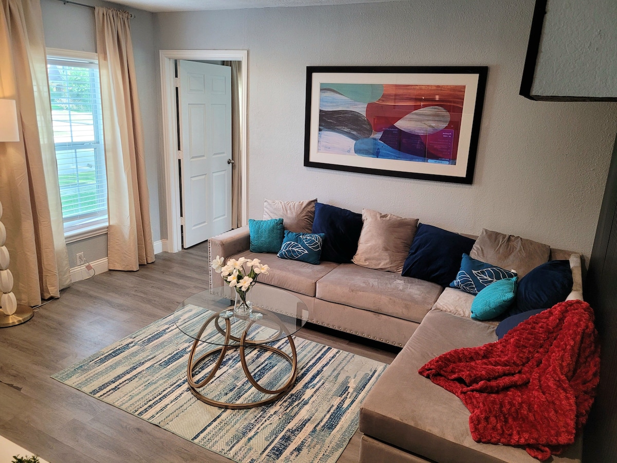 Photo 47 of Tranquil 2-bedroom pet friendly Apt mins from Downtown & Med. Center with WiFi
