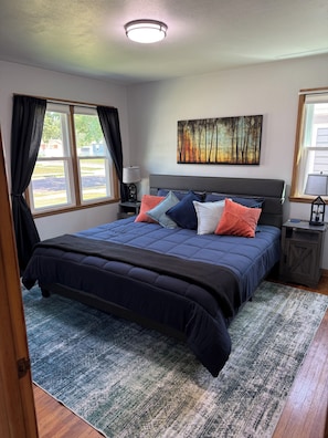 2 sovrum, strykjärn/strykbräda, gratis wi-fi och sängkläder