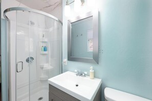 Towels, soap, toilet paper