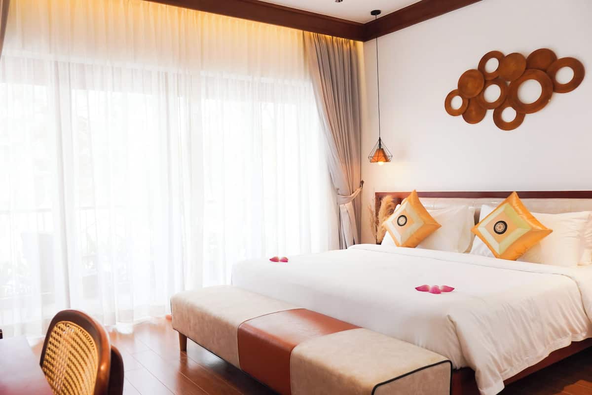 Chambre Double Deluxe, balcon, vue piscine