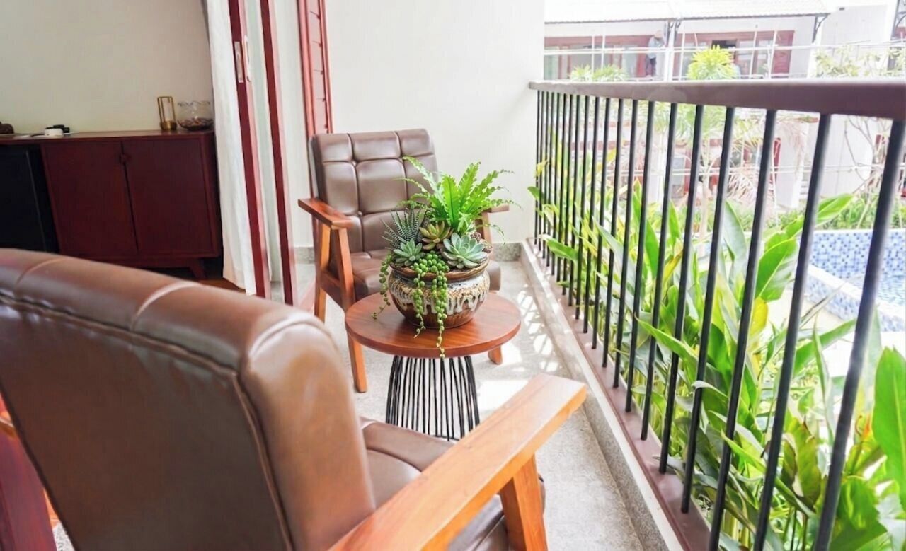 Pemandangan balkon