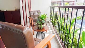 Pemandangan balkon