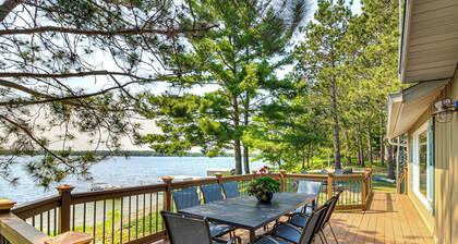 Family Retreat on Cross Lake: Boat, Swim & Relax!