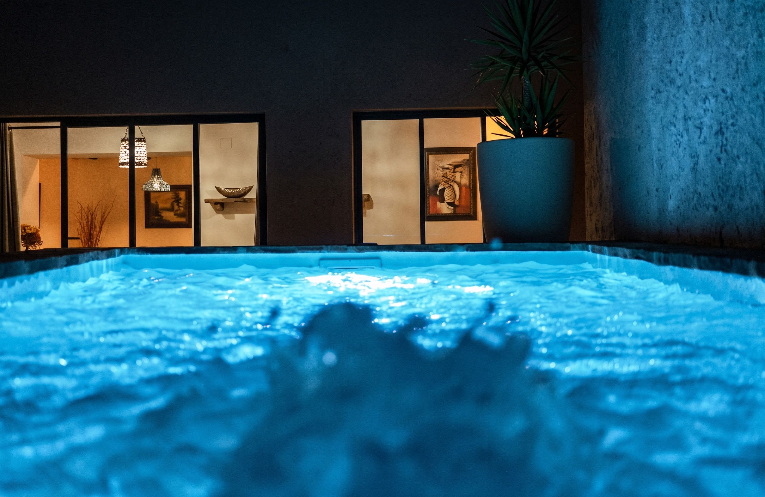 Swimming pool view