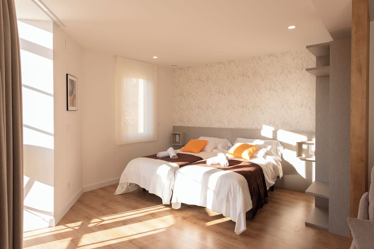 Comfort Apartment, City View | Desk, laptop workspace, free WiFi