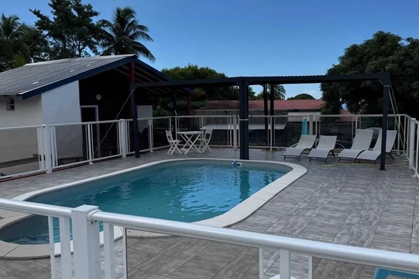 Swimming pool view
