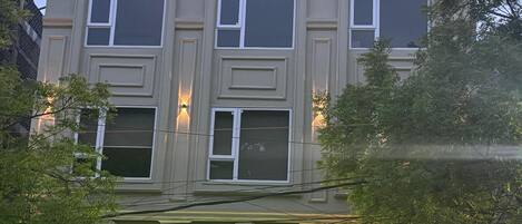 Façade de l’hébergement