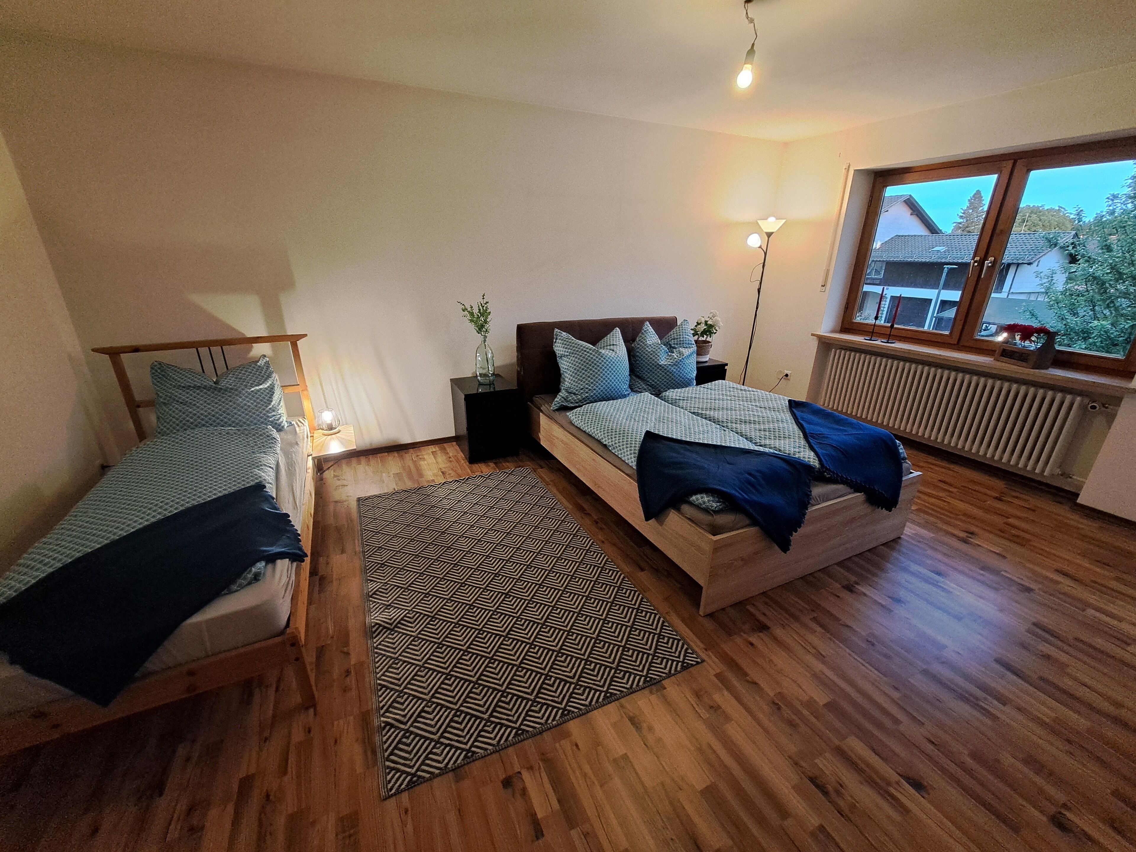 2 makuuhuonetta, internet, vuodevaatteet