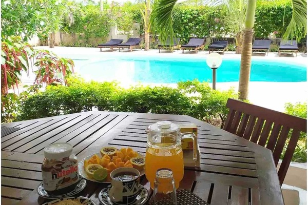 Swimming pool view