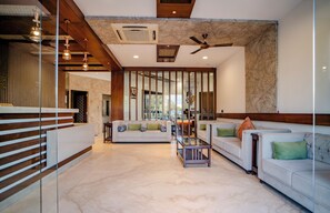 Entrada al alojamiento