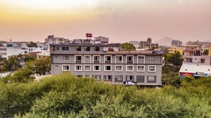 Voorkant van accommodatie