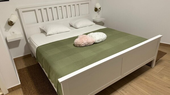 2 Schlafzimmer, Bügeleisen/Bügelbrett, kostenloses WLAN, Bettwäsche