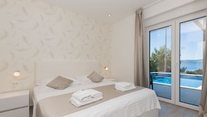 1 bedroom, iron/ironing board, WiFi (free), bed sheets - Apartman Mia 2 - Omiš by Villas Guide (Mimice)