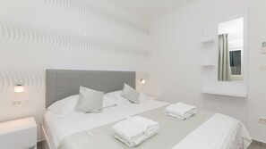 1 Schlafzimmer, kostenloses WLAN, Bettwäsche